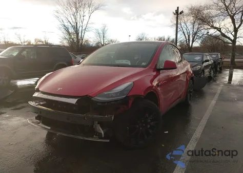 2023 Tesla Model Y Awd/Long Range Dual Motor All-Wheel Drive from USA, damaged, VIN 7SAYGAEE5PF686060